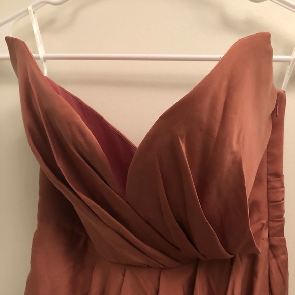 NWOT Zimmermann Sueded Bodice Strapless Dress - Picture 6 of 7